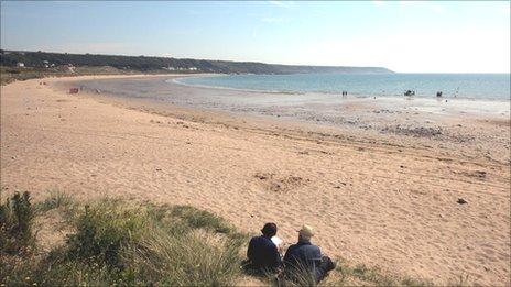 Port Eynon beach