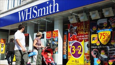 WH Smith store