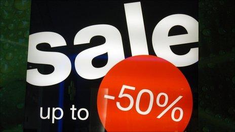 Sale sign, BBC