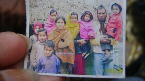 Sonam (in the front with orange shawl)