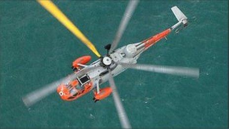 RNAS Culdrose rescue helicopter