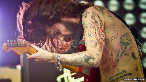 Simon Neil from Biffy Clyro