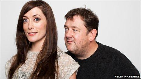 Emma Fryer and Johnny Vegas