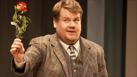 James Corden in One Man, Two Guvnors. Photo by Johan Persson