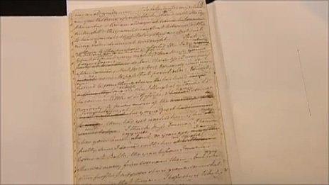 Jane Austen manuscript