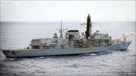 HMS Sutherland. Pic: Royal Navy