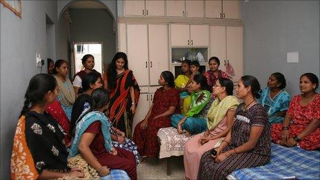 Dr Patel with surrogate mothers