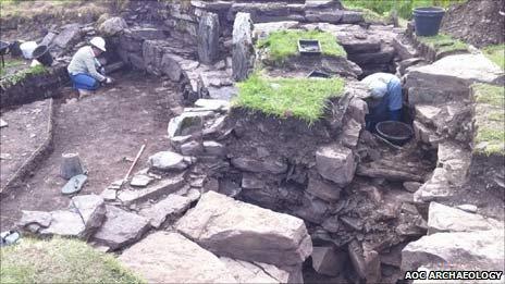 Broch. Pic: AOC Archaeology