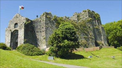 Oystermouth Castle