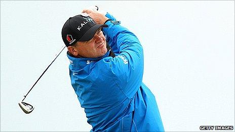 Scottish golfer Paul Lawrie