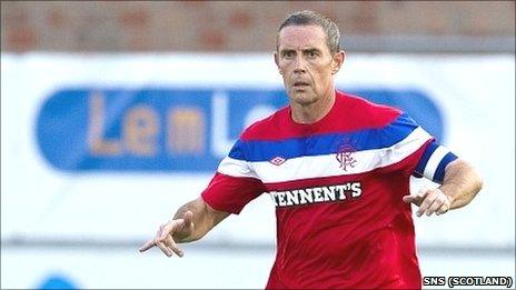 Rangers captain David Weir