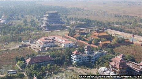 Lumbini monastery complexes