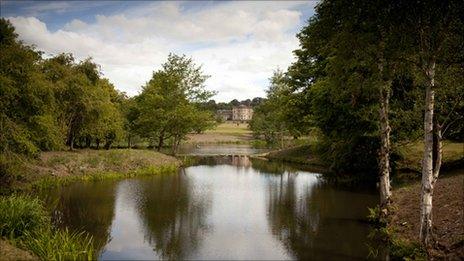 View of Bretton Hall courtesy of YSP pic: Jonty Wilde