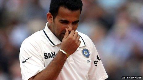 India's Zaheer Khan