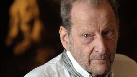 Lucian Freud in July 2010
