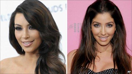 Kim Kardashian and Melissa Molinaro