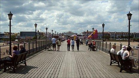 Skegness pier