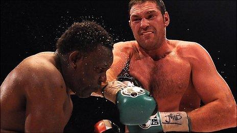 Dereck Chisora and Tyson Fury