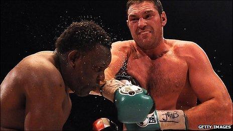 Dereck Chisora and Tyson Fury