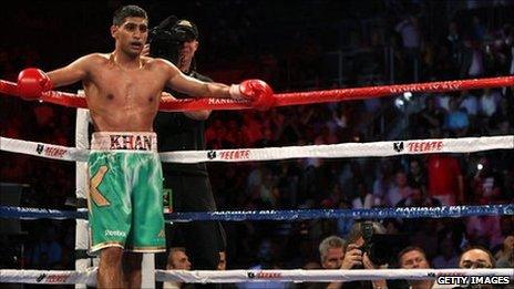 Britain's Amir Khan