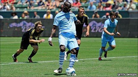 Manchester City striker Mario Balotelli