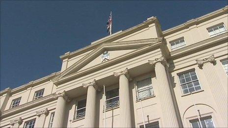 Cheltenham Borough Council's head office in Cheltenham