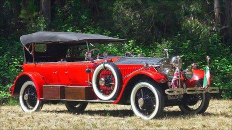 The 1925 customised Rolls Royce