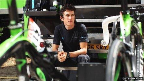 Team Sky's Geraint Thomas