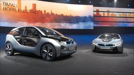 BMW's i3 and i8 models (pictures: BMW)