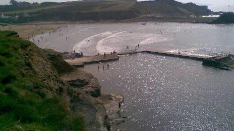 Bude sea pool: Pic Paul Walter