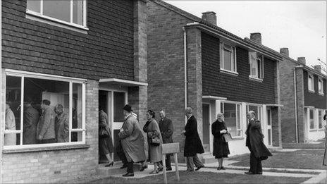 New house in Maidstone, 1957