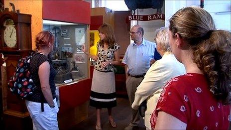 Volunteers at Grantham Museum