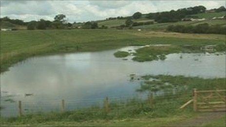 Flood storage reservoir