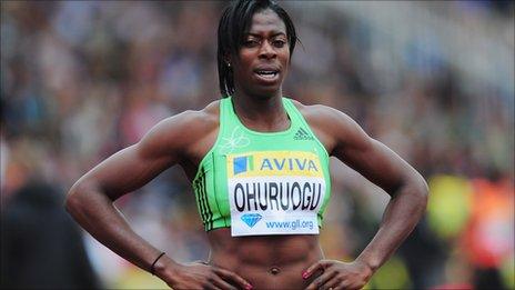 Olympic and former world 400m champion Christine Ohuruogu