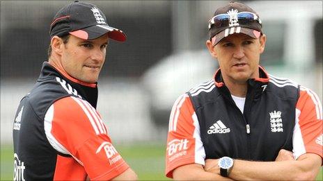 Andrew Strauss and Andy Flower