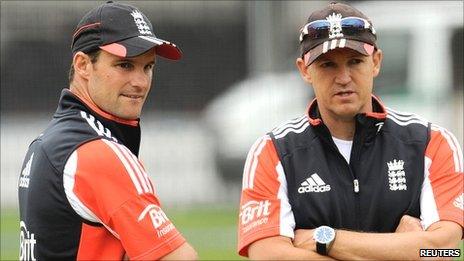 Andrew Strauss and Andy Flower