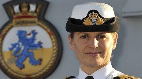 Lt Cdr Sarah West