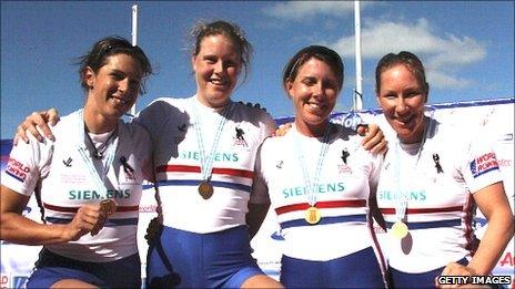 Debbie Flood, Beth Rodford, Frances Houghton and Annabel Vernon