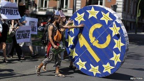 Protest in Spain