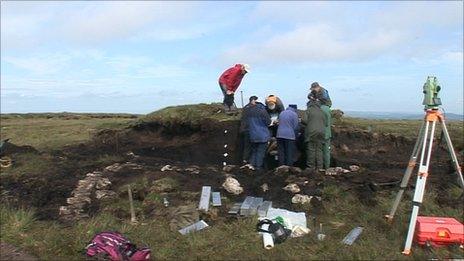 Cist on Dartmoor