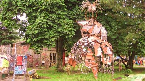 Bird sculpture, Christiania