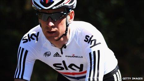 Team Sky's Bradley Wiggins