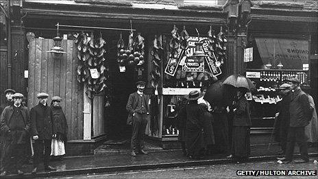 Jewish shopkeeper Mr A Barnett, who was reported to have protected his premises with a shotgun during the unrest