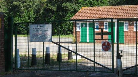 Forge Caravan Site, Stowmarket