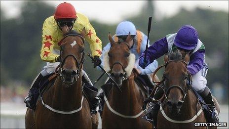 Hayley Turner on board Margot Did (right)