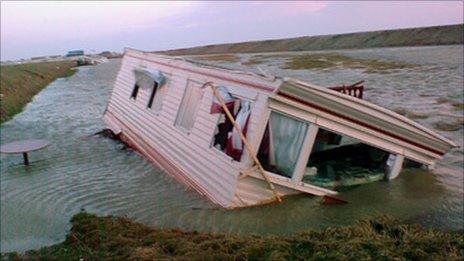 Flooding in Selsey. Photo by Dee Caldwell