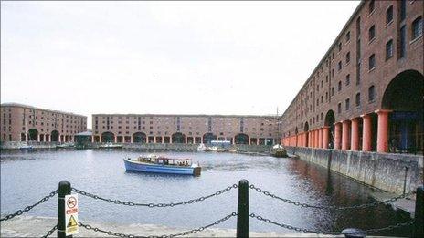 Albert Dock in Liverpool