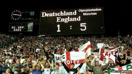 England beat Germany 5-1 in Munich