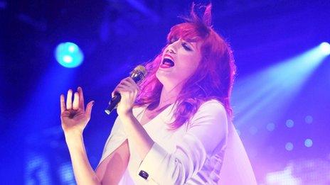 Florence Welch from Florence + the Machine