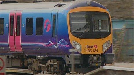 A First Transpennine Express train